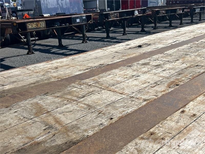 Manac 53 ft Quad/A Step Deck Trailer Mažų aukščių krautuvai