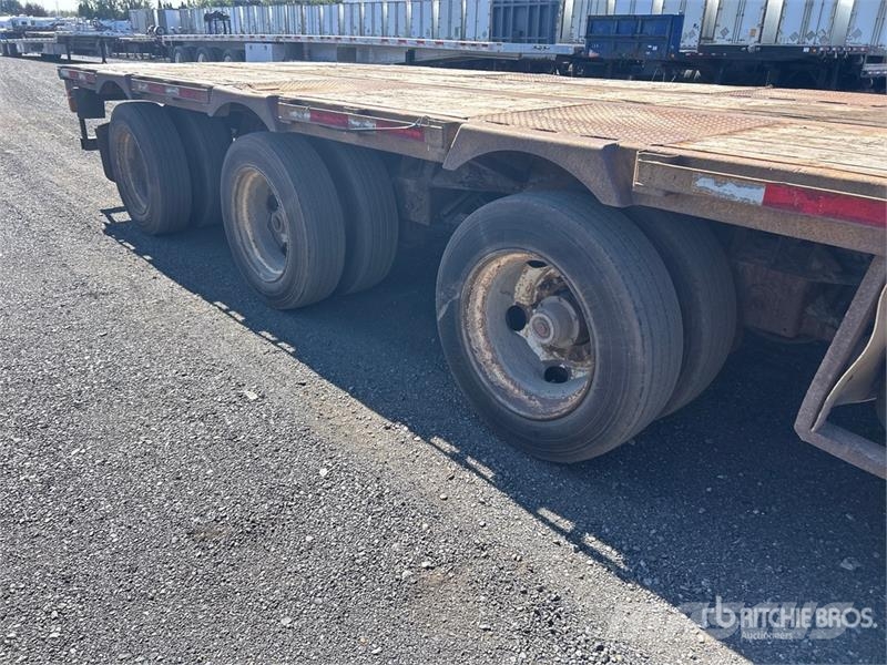 Manac 53 ft Quad/A Step Deck Trailer Mažų aukščių krautuvai