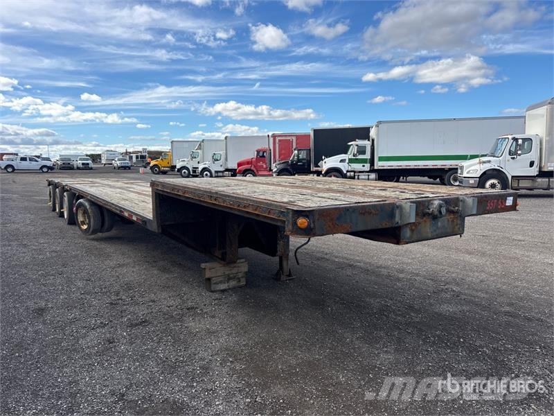 Manac 53 ft Quad/A Step Deck Trailer Niski utovarivači