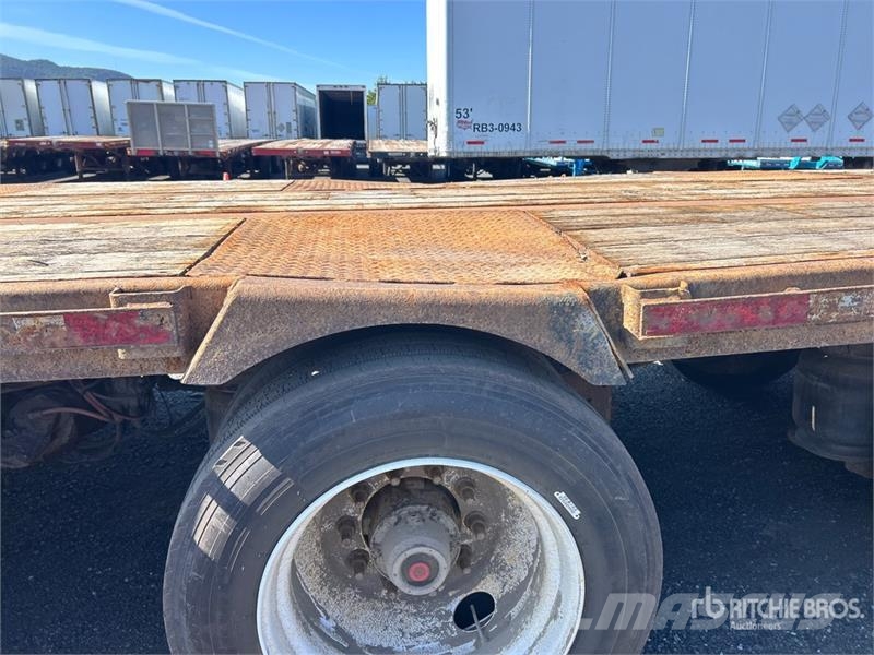 Manac 53 ft Quad/A Step Deck Trailer Mažų aukščių krautuvai