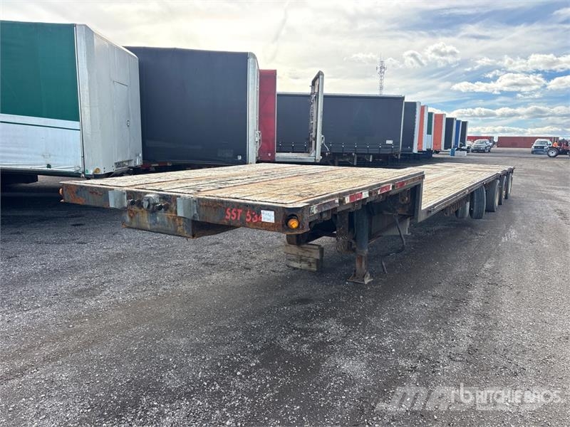 Manac 53 ft Quad/A Step Deck Trailer Niski utovarivači