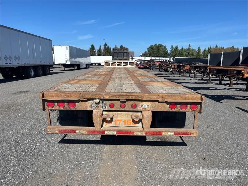 Manac 53 ft Quad/A Step Deck Trailer Mažų aukščių krautuvai