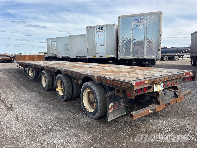 Manac 53 ft Quad/A Step Deck Trailer Niski utovarivači