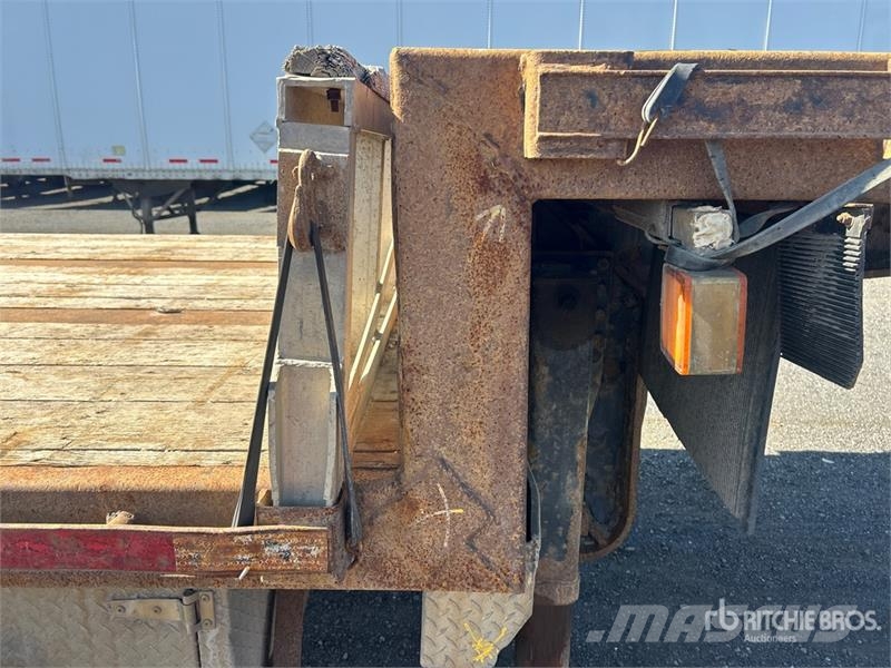Manac 53 ft Quad/A Step Deck Trailer Mažų aukščių krautuvai
