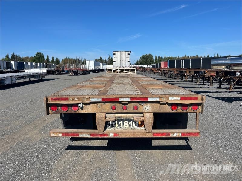 Manac 53 ft Quad/A Step Deck Trailer Mažų aukščių krautuvai