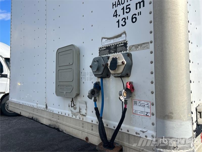 Manac 53 ft T/A Van Trailer Prikolice zabojniki