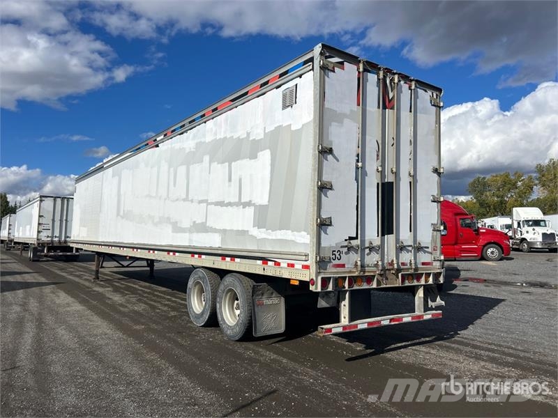 Manac 53 ft T/A Van Trailer Prikolice zabojniki