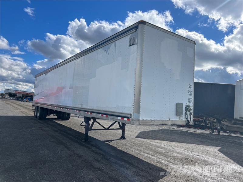 Manac 53 ft T/A Van Trailer Prikolice zabojniki