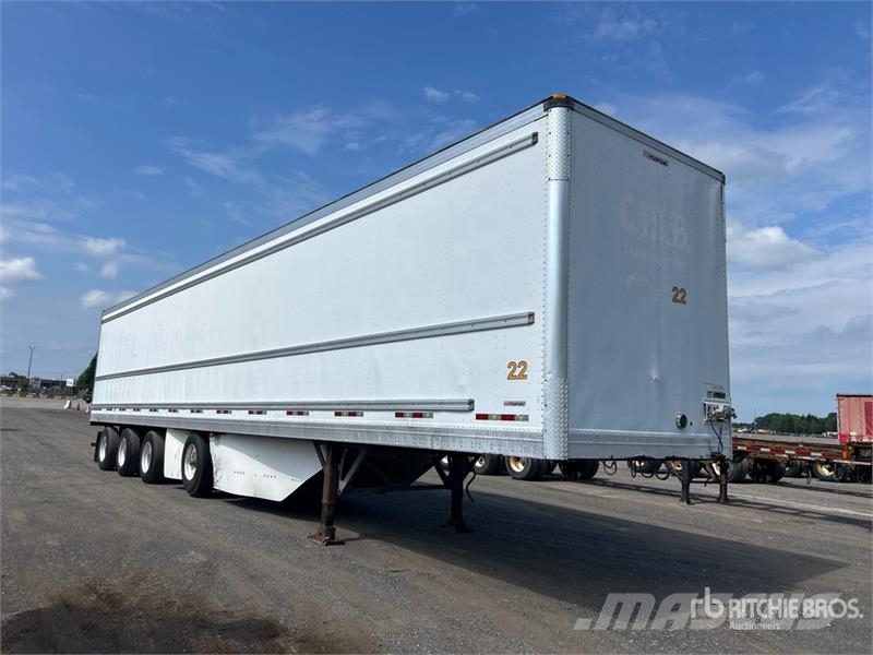 Manac 53 ft x 102 in Quad/A Van Trailer Cajas de remolque