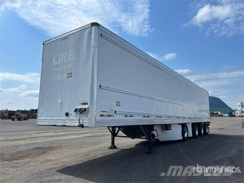 Manac 53 ft x 102 in Quad/A Van Trailer Cajas de remolque