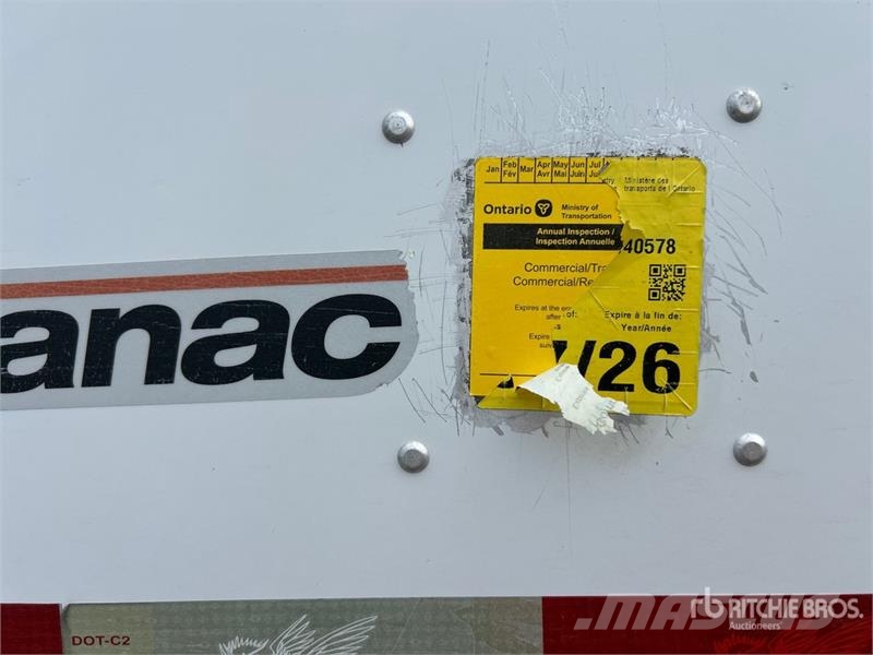 Manac 53 ft x 102 in Quad/A Van Trailer Cajas de remolque