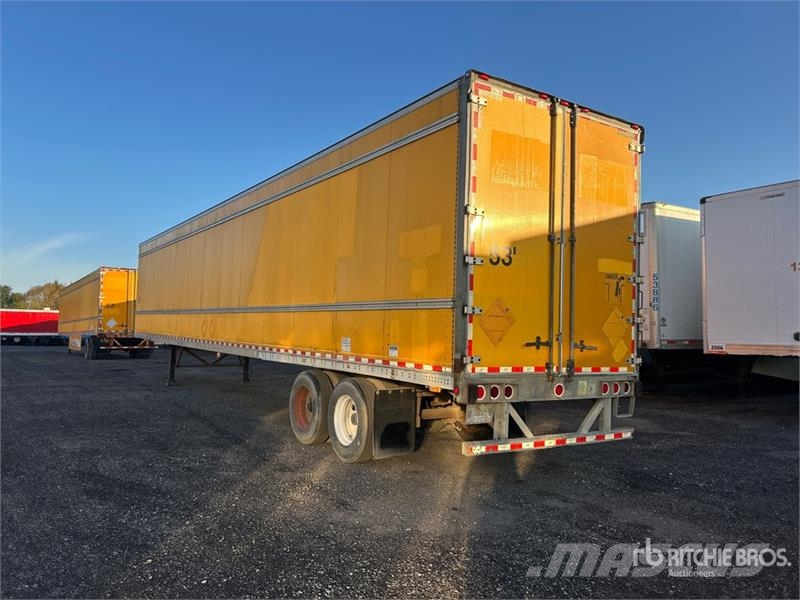 Manac 53 ft x 102 in T/A Van Trailer Dobozos pótkocsik