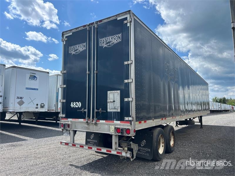 Manac 53 ft x 102 in T/A Van Trailer Cajas de remolque