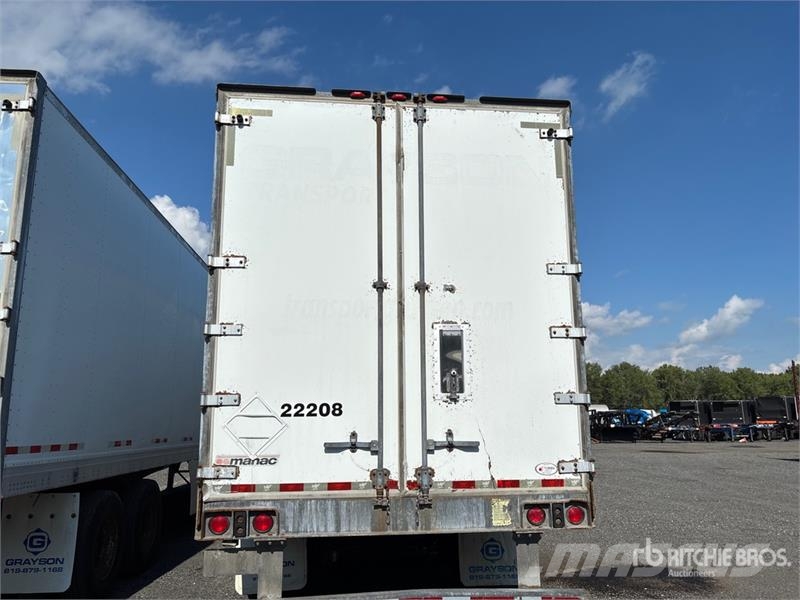 Manac 53 ft x 102 in T/A Van Trailer ボックスボディートレーラー