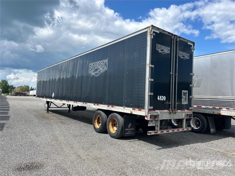 Manac 53 ft x 102 in T/A Van Trailer Cajas de remolque