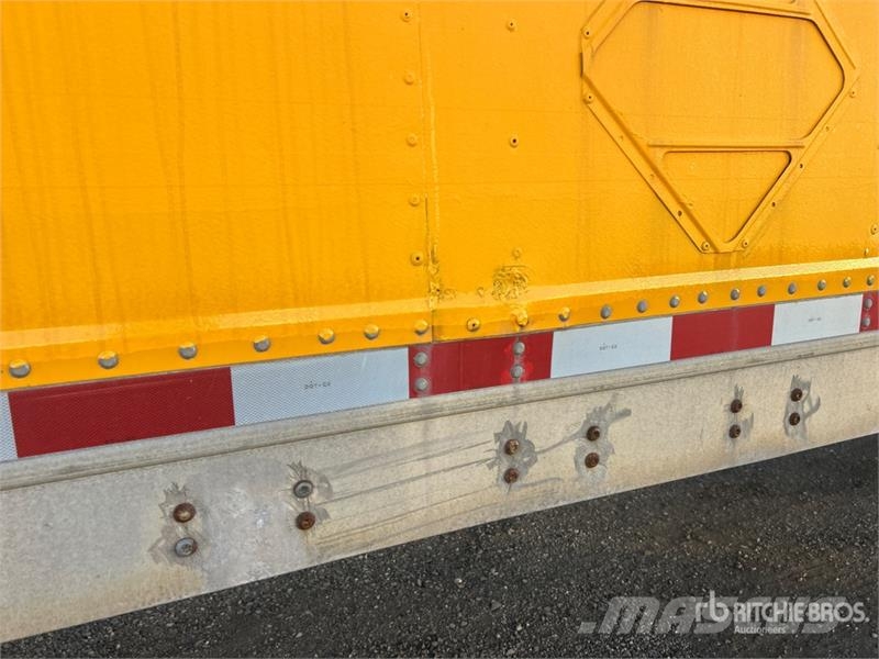 Manac 53 ft x 102 in T/A Van Trailer Dobozos pótkocsik