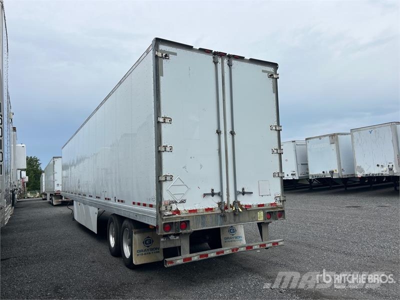 Manac 53 ft x 102 in T/A Van Trailer Skåpsläp
