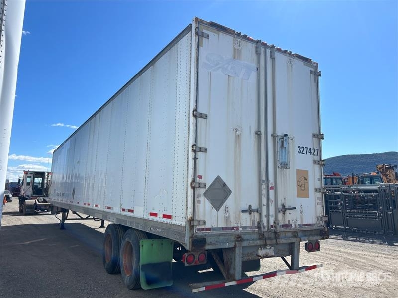 Manac 53 ft x 102 in T/A Van Trailer مقطورات ذات هيكل صندوقي