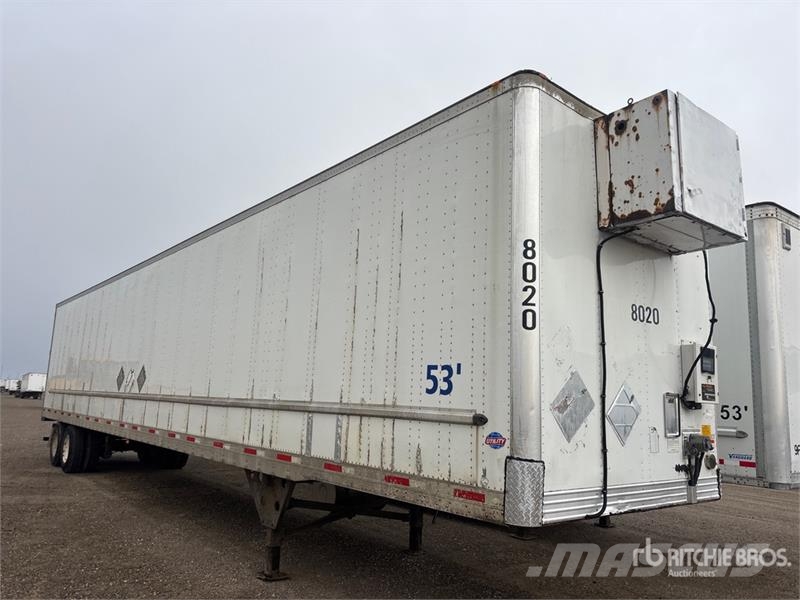 Manac 53 ft x 102 in T/A Heated Van Trailer Remorque Fourgon