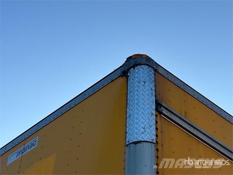 Manac 53 ft x 102 in T/A Van Trailer Gesloten opbouw trailers