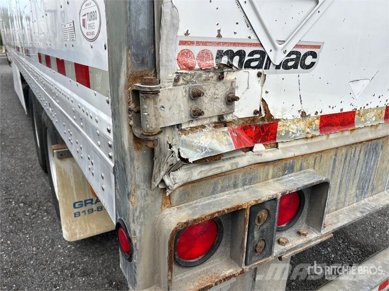 Manac 53 ft x 102 in T/A Van Trailer Skåpsläp
