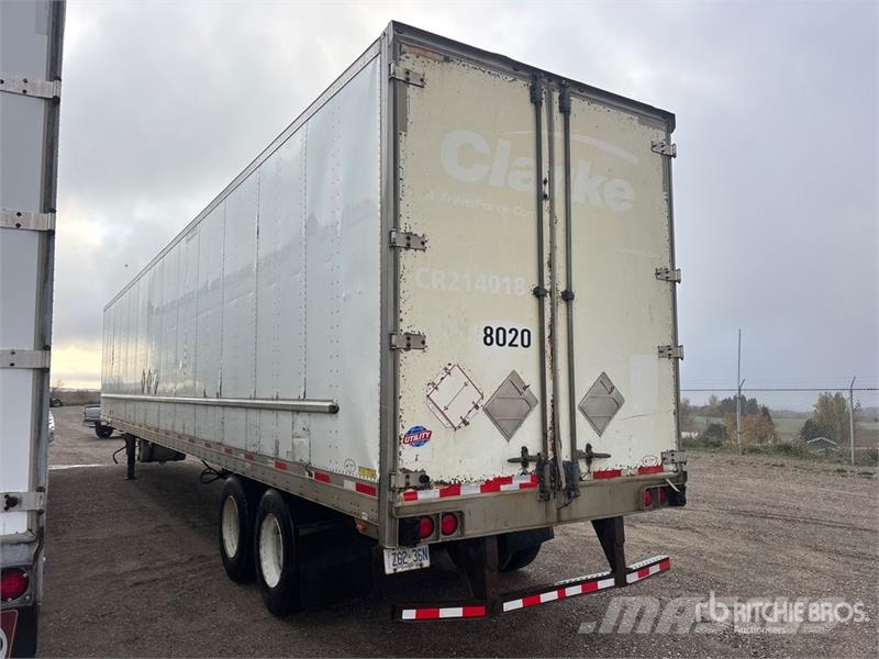 Manac 53 ft x 102 in T/A Heated Van Trailer Remorque Fourgon