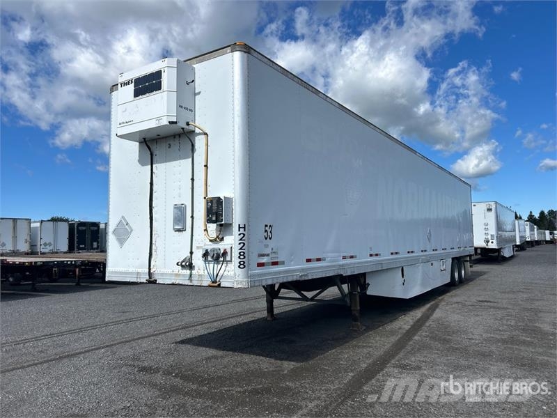 Manac 53 ft x 102 in T/A Heated Van Trailer Skåpsläp