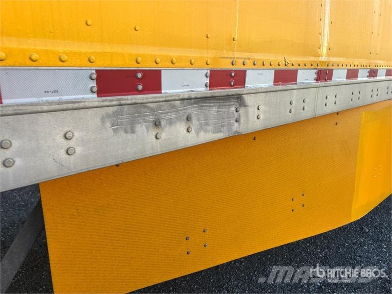 Manac 53 ft x 102 in T/A Van Trailer Gesloten opbouw trailers