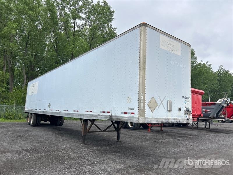 Manac 53 ft x 102 in T/A Van Trailer Cajas de remolque