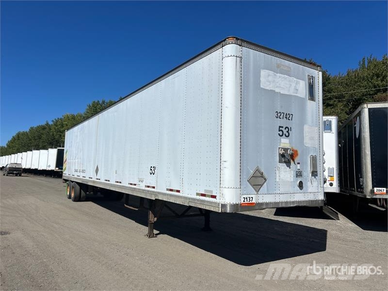 Manac 53 ft x 102 in T/A Van Trailer مقطورات ذات هيكل صندوقي