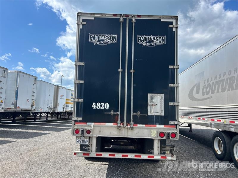 Manac 53 ft x 102 in T/A Van Trailer Cajas de remolque