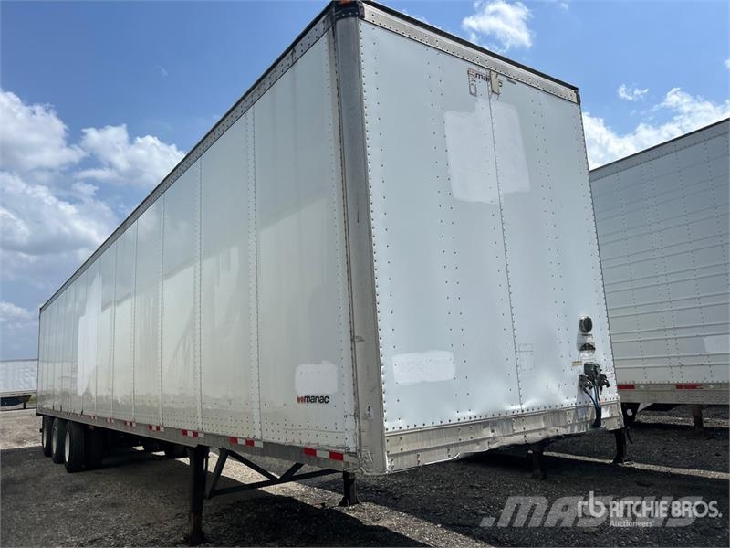 Manac 53 ft x 102 in Tri/A Van Trailer Carrocería de caja