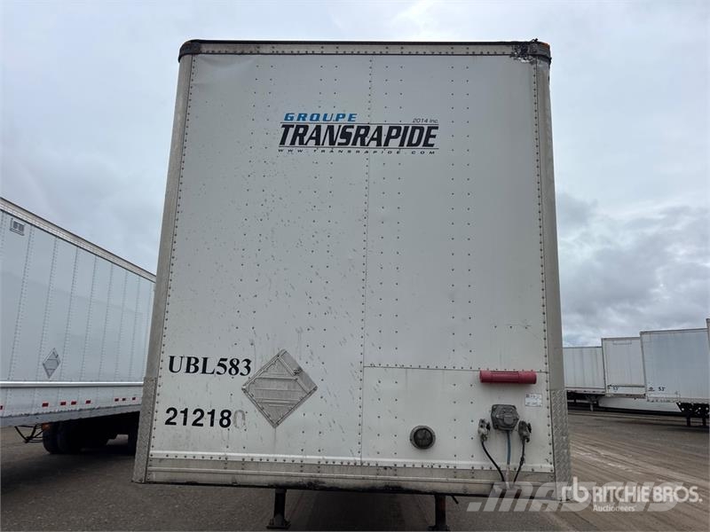 Manac 53 ft x 102 in T/A Van Trailer Dobozos pótkocsik