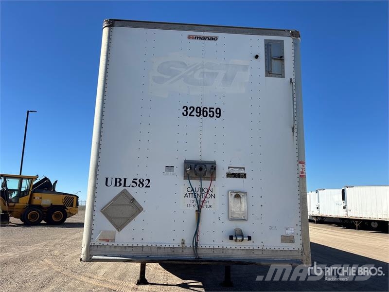 Manac 53 ft x 102 in T/A Van Trailer Прицепы-фургоны