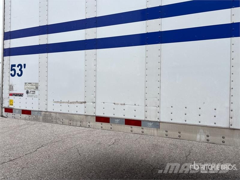 Manac 53 ft x 102 in T/A Van Trailer Прицепы-фургоны