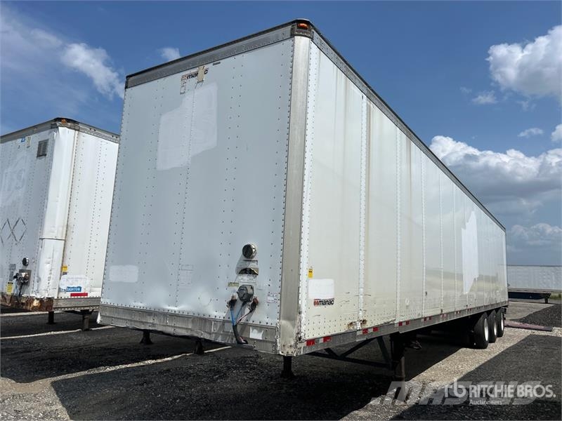 Manac 53 ft x 102 in Tri/A Van Trailer Carrocería de caja