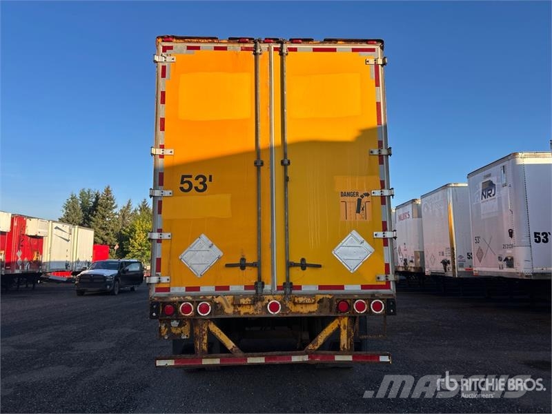 Manac 53 ft x 102 in T/A Van Trailer Gesloten opbouw trailers