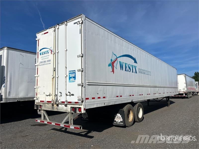 Manac 53 ft x 102 in T/A Van Trailer Sanduk prikolice