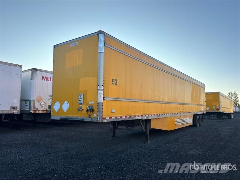 Manac 53 ft x 102 in T/A Van Trailer Gesloten opbouw trailers