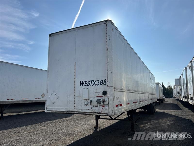 Manac 53 ft x 102 in T/A Van Trailer Sanduk prikolice