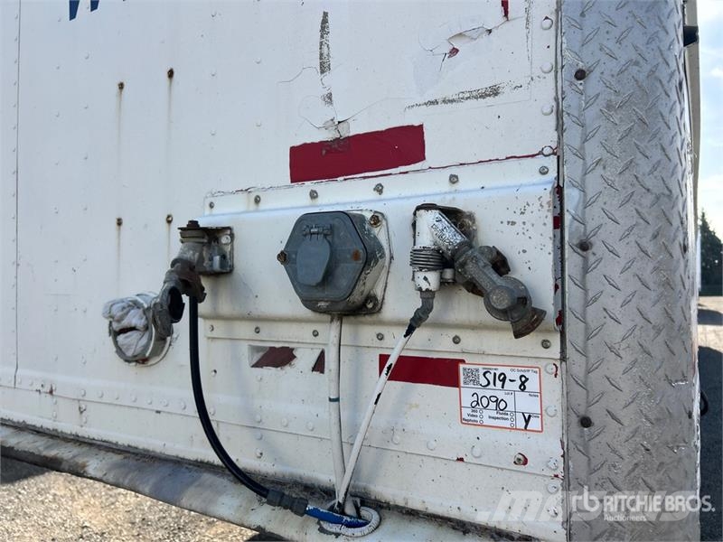 Manac 53 ft x 102 in T/A Van Trailer Rimorchi cassonati