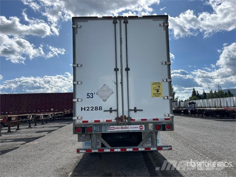 Manac 53 ft x 102 in T/A Heated Van Trailer Skåpsläp