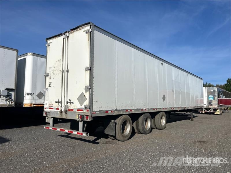 Manac 53 ft x 102 in Tri/A Van Trailer Sanduk prikolice