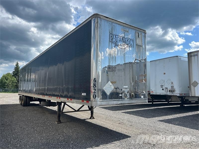 Manac 53 ft x 102 in T/A Van Trailer Cajas de remolque