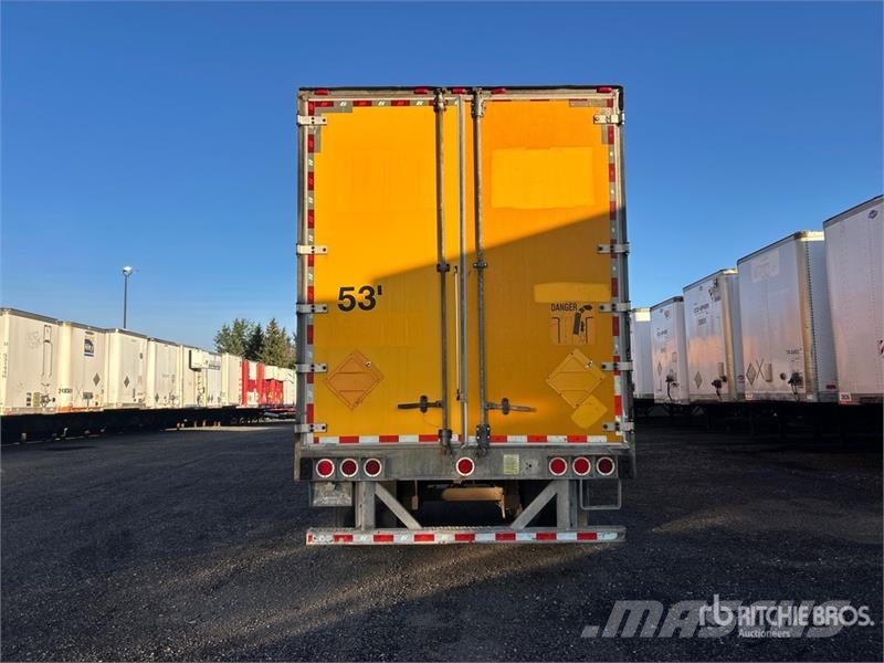 Manac 53 ft x 102 in T/A Van Trailer Dobozos pótkocsik