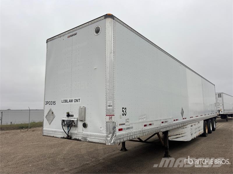 Manac 53 ft x 102 in Tri/A Van Trailer Прицепы-фургоны