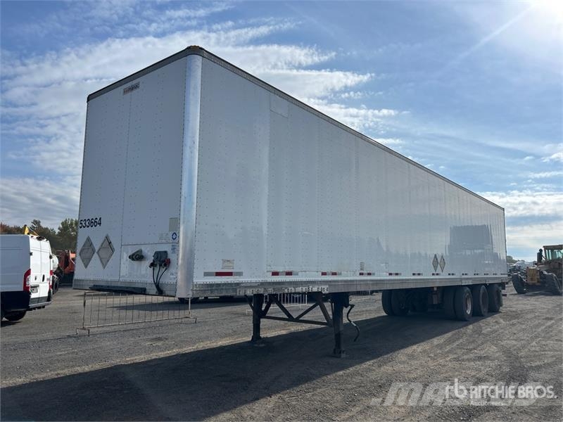 Manac 53 ft x 102 in Tri/A Van Trailer Remorque Fourgon