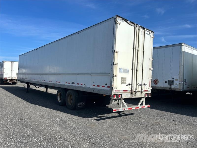 Manac 53 ft x 102 in T/A Van Trailer Rimorchi cassonati
