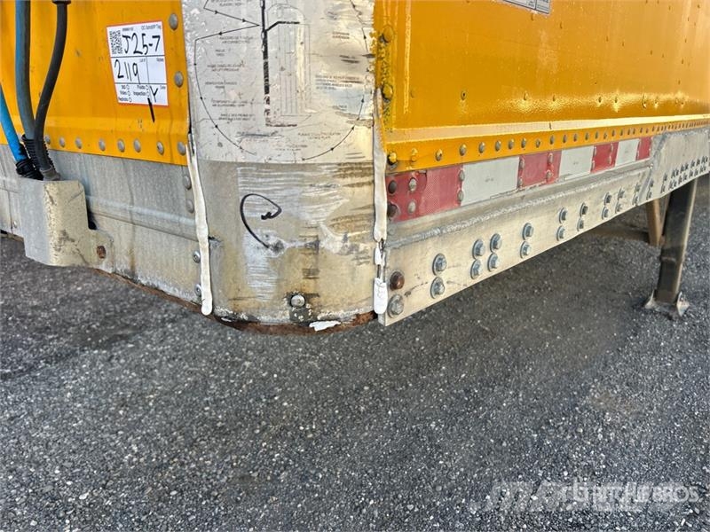 Manac 53 ft x 102 in T/A Van Trailer Dobozos pótkocsik