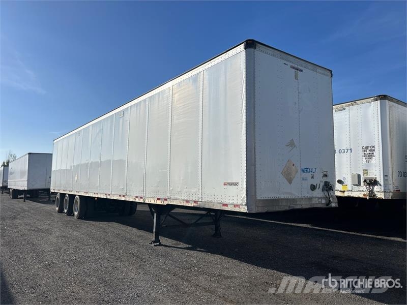 Manac 53 ft x 102 in Tri/A Van Trailer Sanduk prikolice